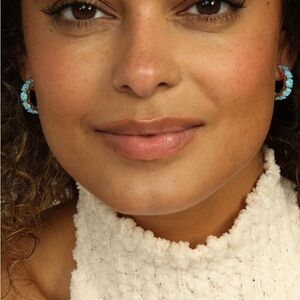 Melinda Maria Blue Drop Earrings